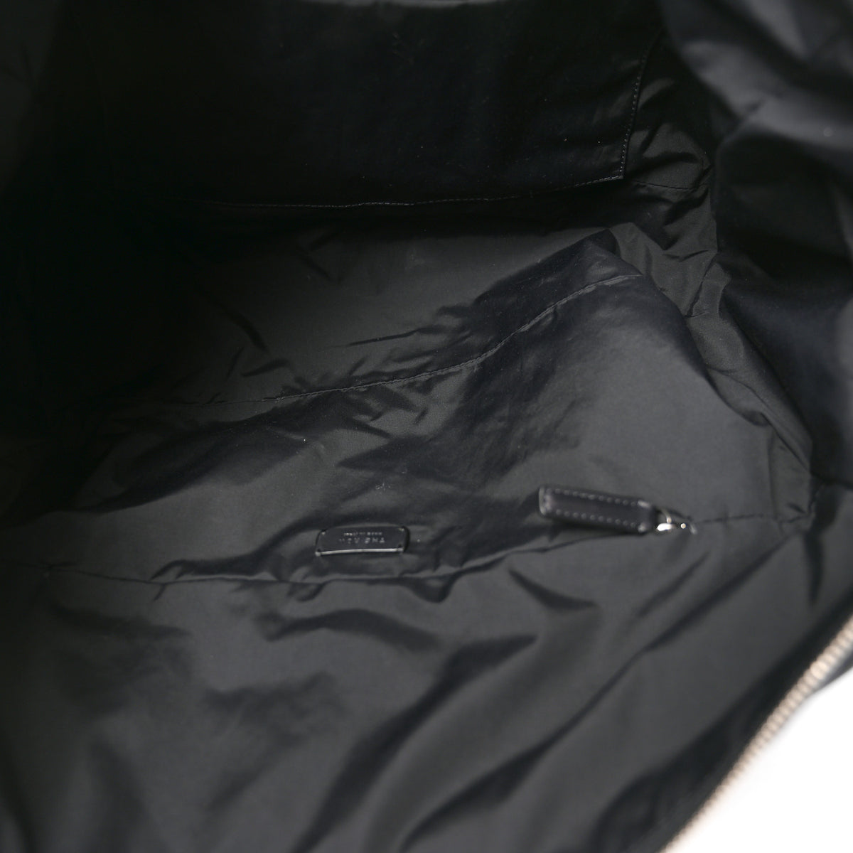 Nylon E/W Logan Bag Black