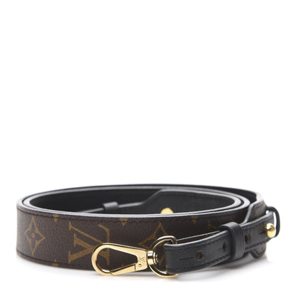 Louis Vuitton Monogram Bandouliere Shoulder Strap XL Black 1 of 4