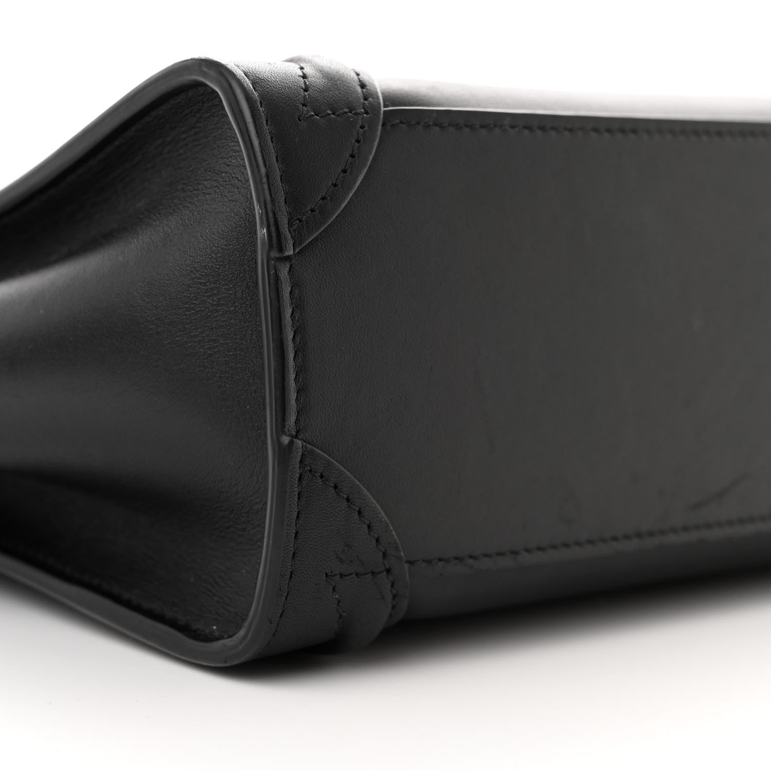 Celine Smooth Calfskin Nano Luggage Black 8 of 12