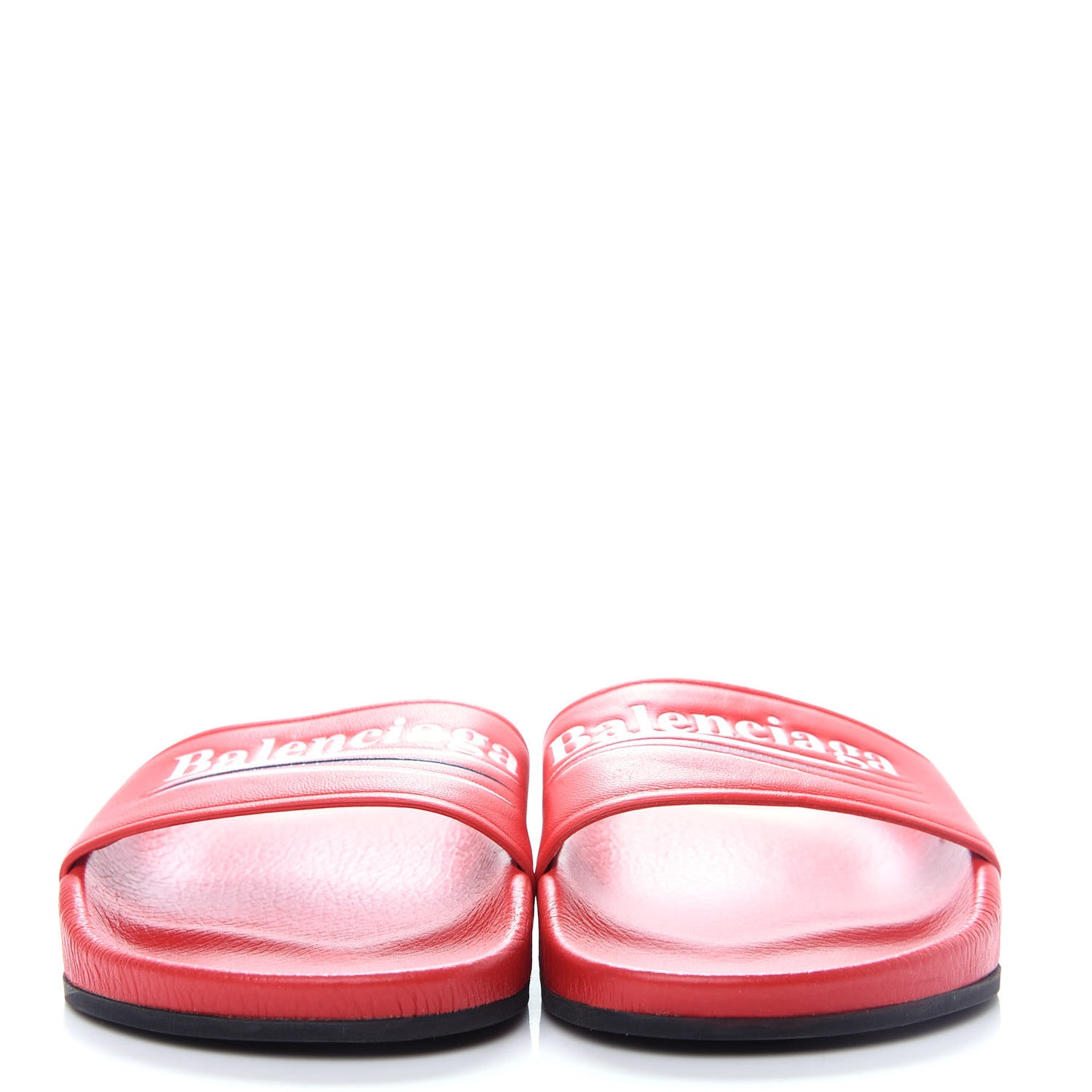 Nappa Political Campaign Logo Womens Pool Slide Sandals 37 Red