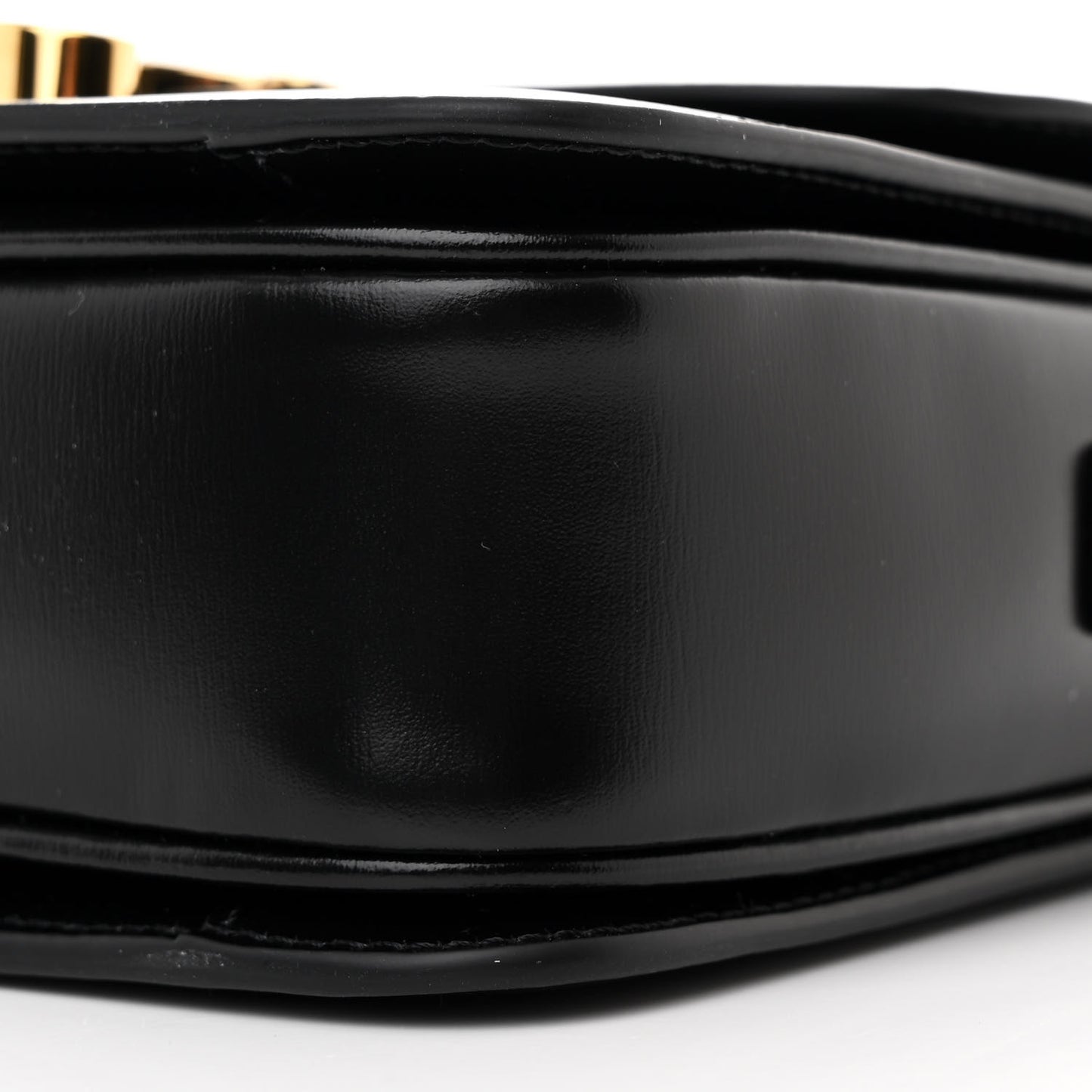 Shiny Calfskin Teen Triomphe Black