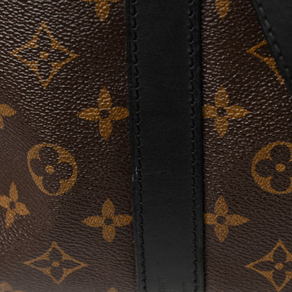 Louis Vuitton Monogram Macassar Keepall Bandouliere 55 23 of 23