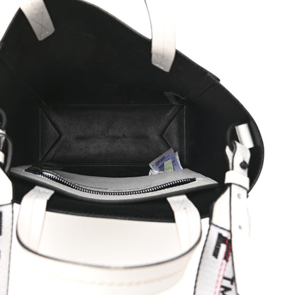 Off-White Calfskin Sculpture Tote Bag White 5 of 18