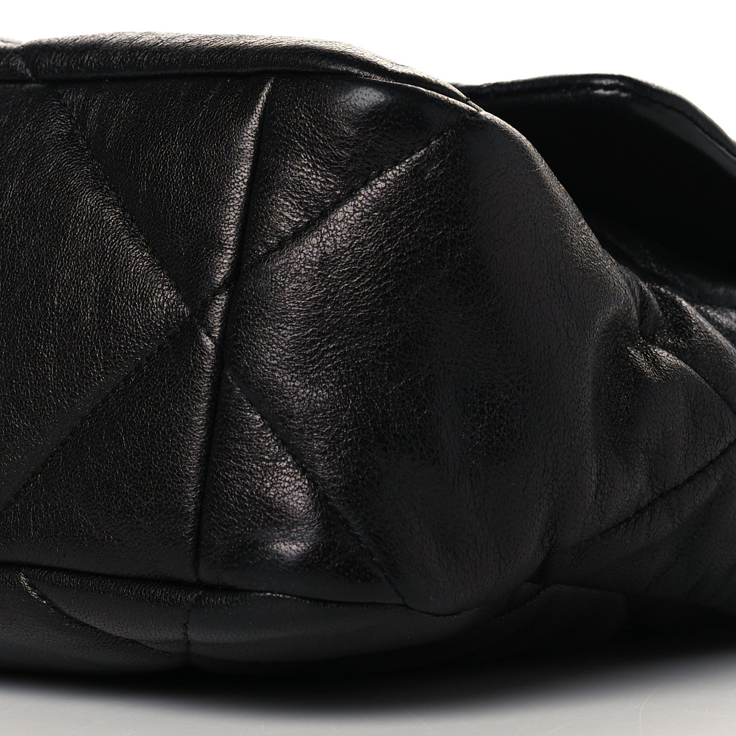 Chanel Goatskin Quilted Large Chanel 19 Flap Black 10 of 10