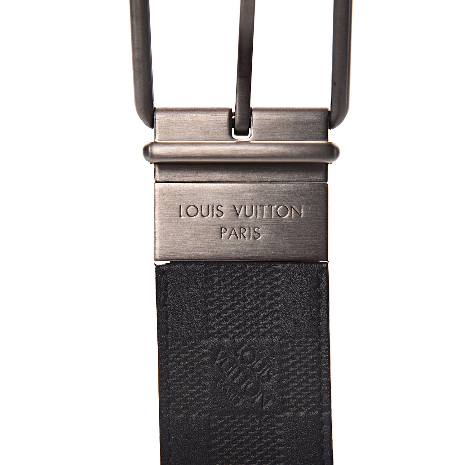 Louis Vuitton Damier Infini Calfskin 40mm Reversible Belt 100 Moka 8 of 10