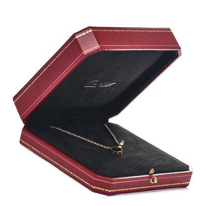 Cartier 18K Pink Gold Interlocking LOVE Necklace 5 of 5