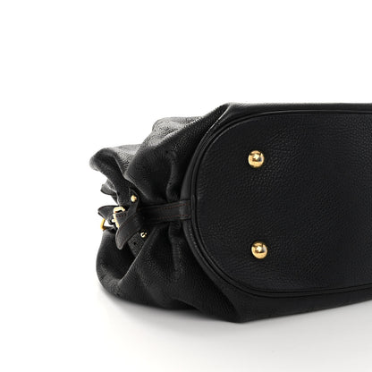 Louis Vuitton Mahina L Black 8 of 9
