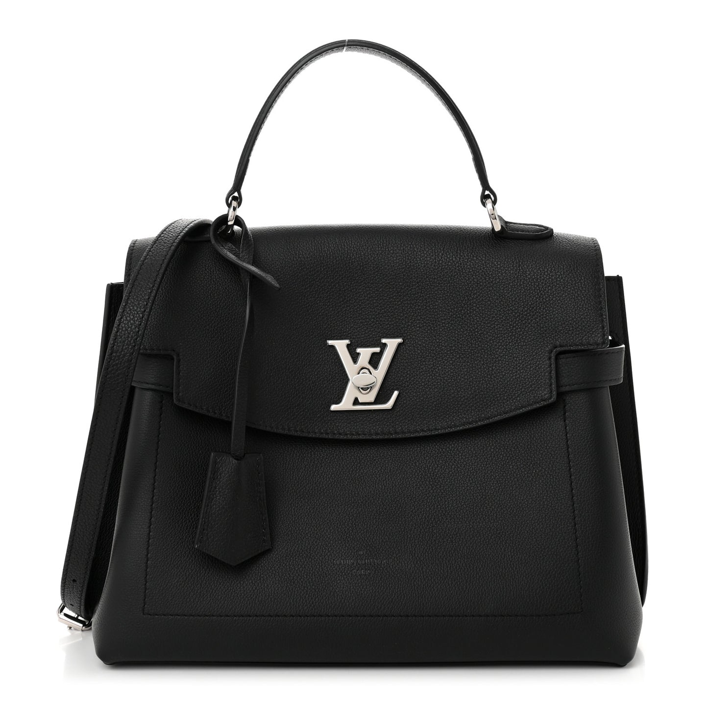 Soft Calfskin Lockme Ever Black