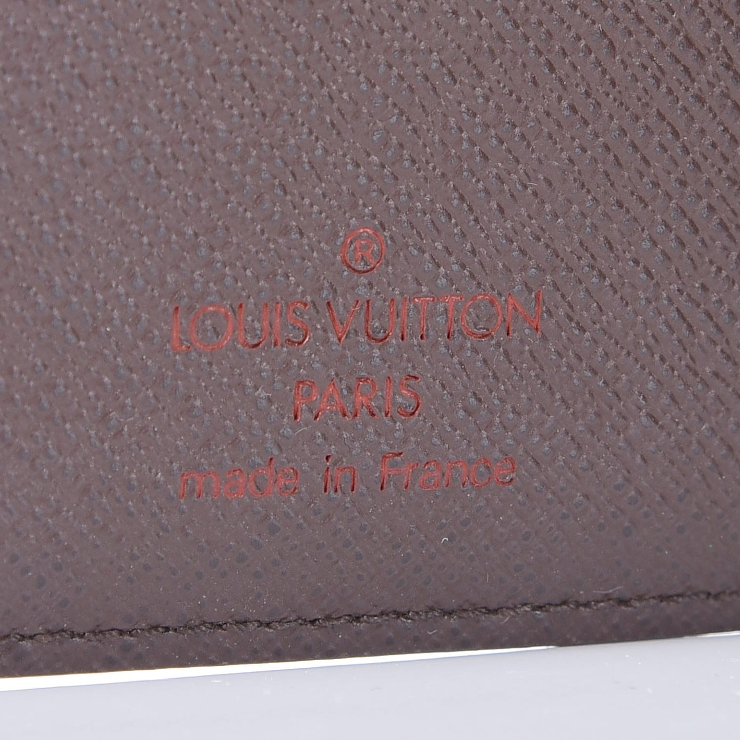 Damier Ebene Medium Ring Agenda Cover