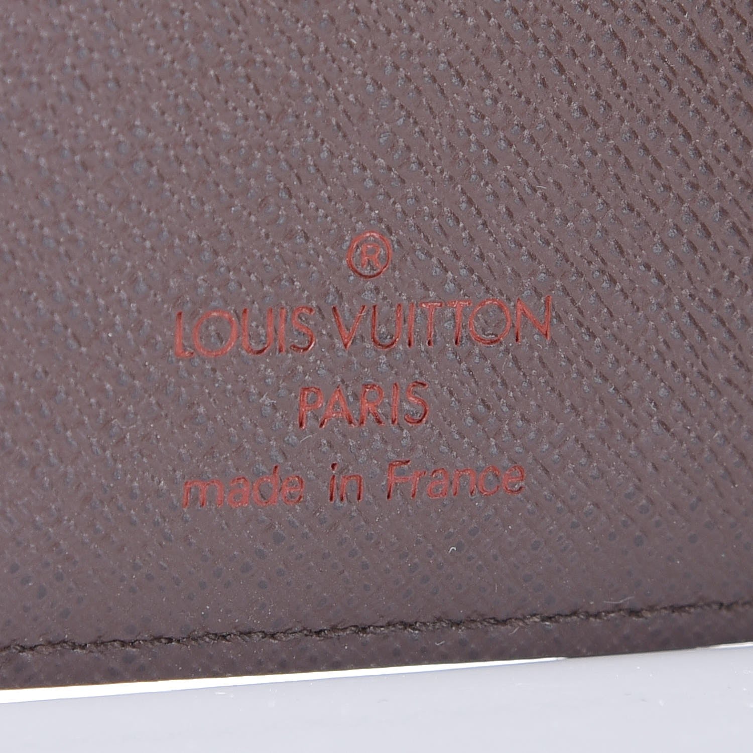 Louis Vuitton Damier Ebene Medium Ring Agenda Cover 6 of 8