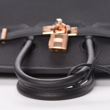 Hermes Togo Birkin 25 Black 36 of 37