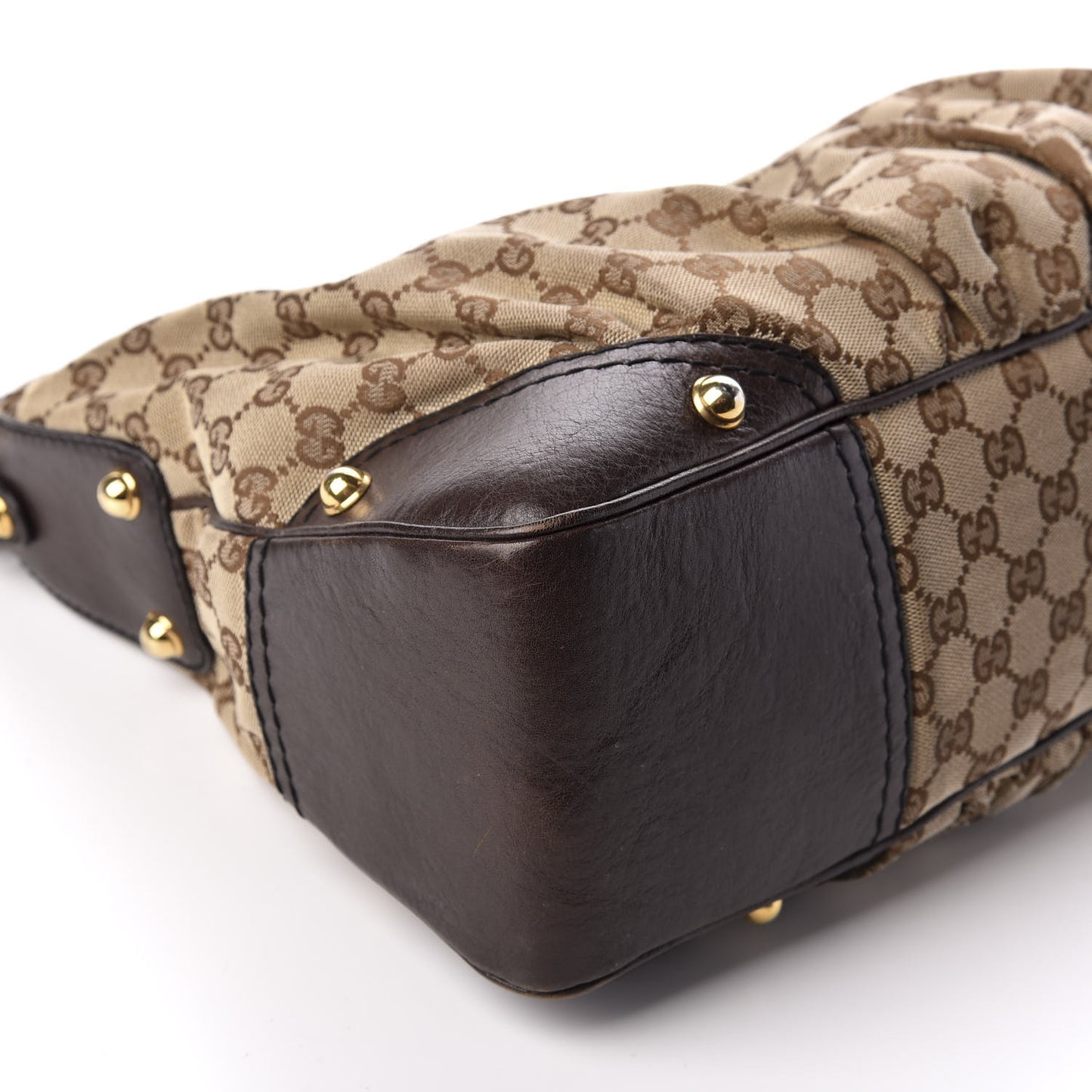 Monogram Medium Jockey Hobo Dark Brown