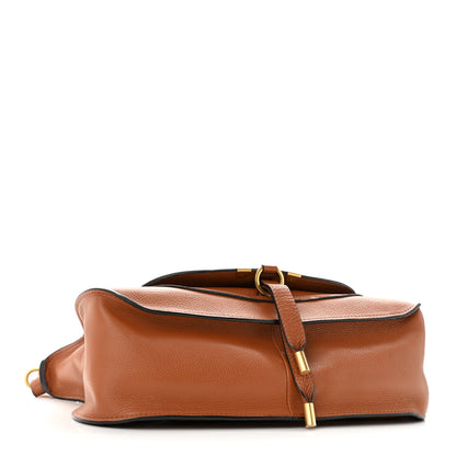 Chloe Calfskin Medium Marcie Satchel Tan 4 of 10