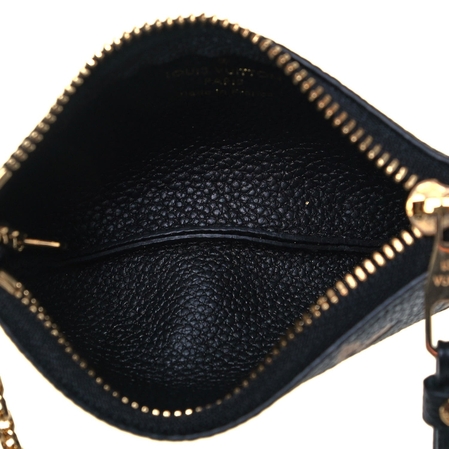 Louis Vuitton Empreinte Monogram Giant Key Pouch Black Beige 5 of 7