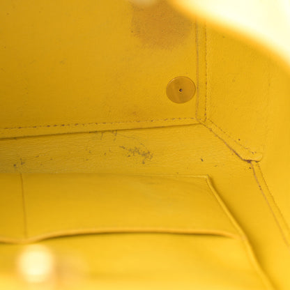 Celine Elephant Calfskin Mini Belt Bag Sun Yellow 17 of 21