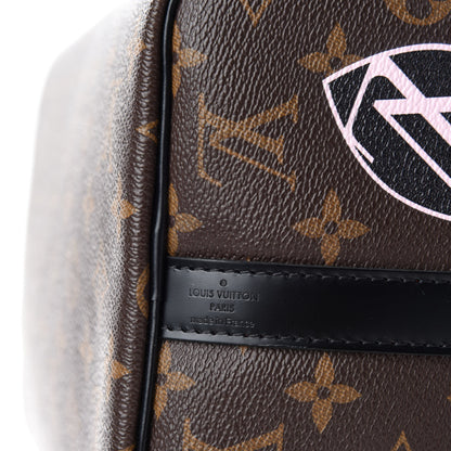 Louis Vuitton Monogram My World Tour Speedy Bandouliere 30 Black 9 of 11