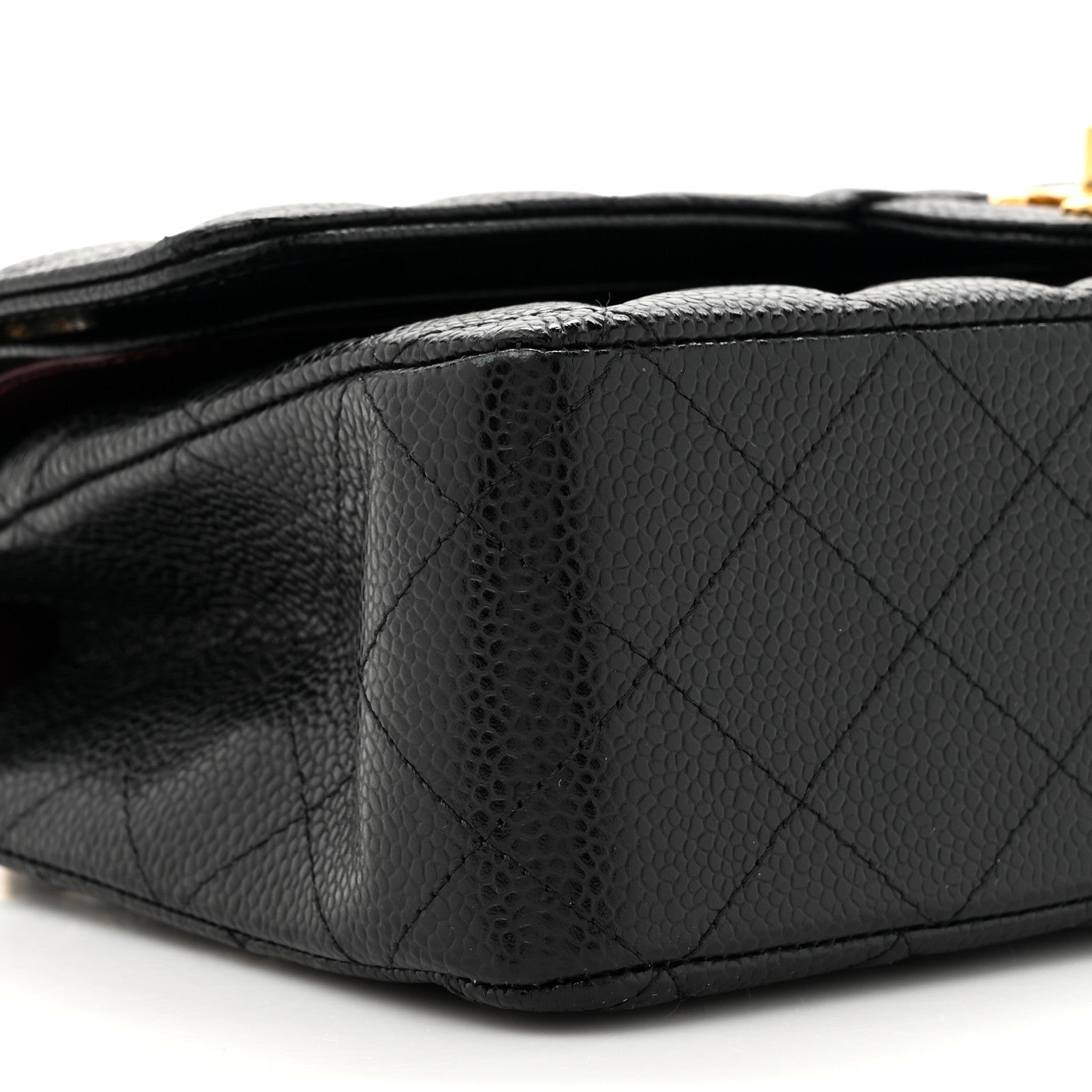 Chanel Caviar Quilted Medium Double Flap Black 10 of 11
