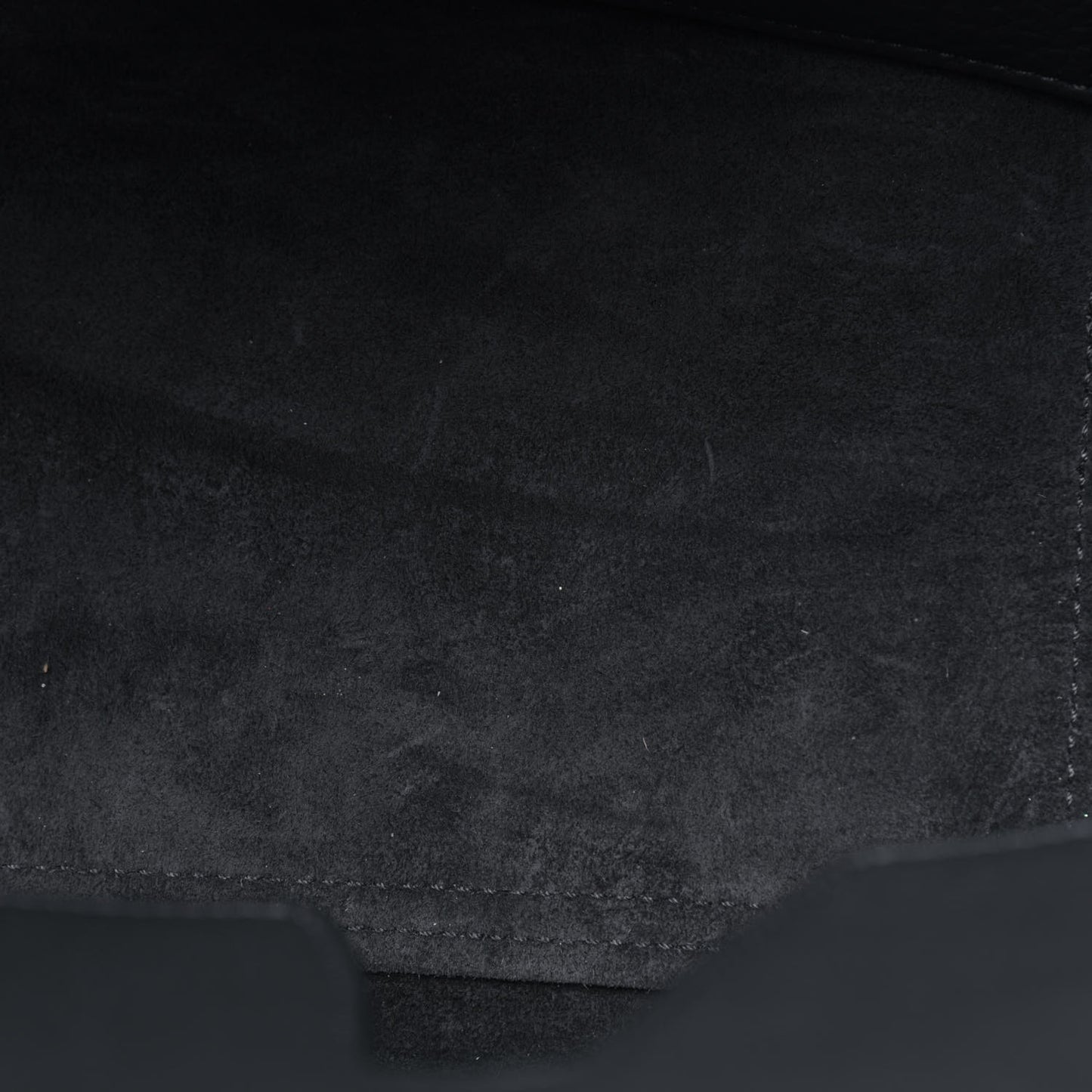 Crisped Calfskin Mini Tie Knot Tote Anthracite