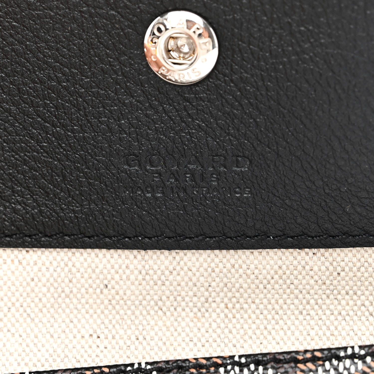 Goyard Goyardine Saint Louis GM Black 8 of 12