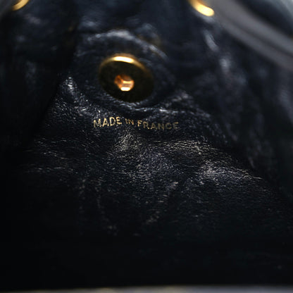 Chanel Lambskin Quilted Backpack Black 18 of 24