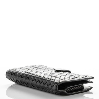 Bottega Veneta Nappa Intrecciato Continental Wallet Black 4 of 9