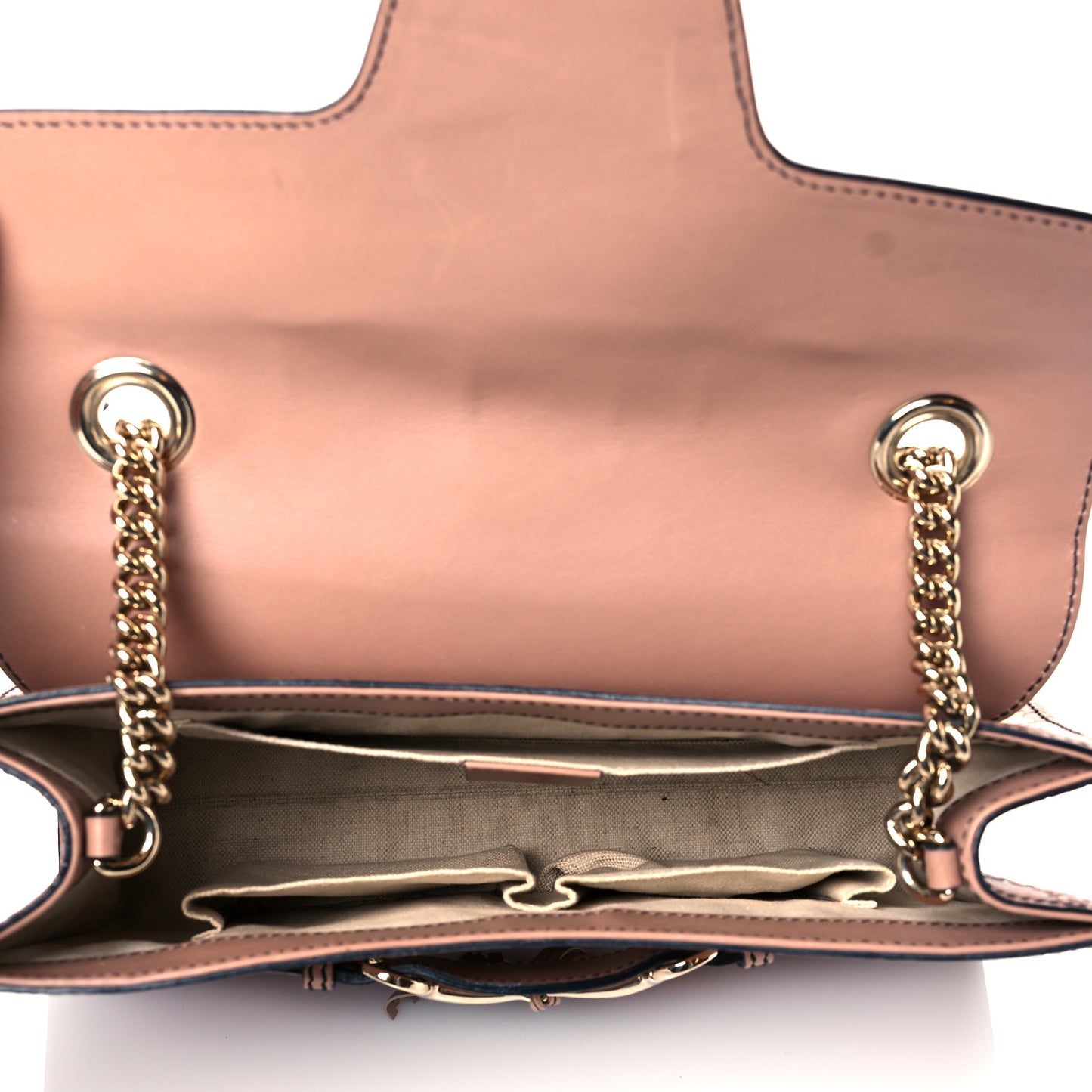 Guccissima Medium Emily Chain Shoulder Bag Camelia