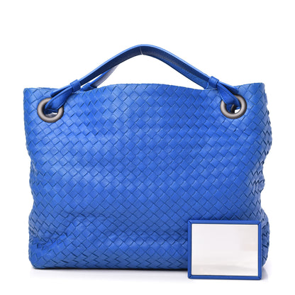 Bottega Veneta Nappa Intrecciato Medium Garda Bag Signal Blue 1 of 9