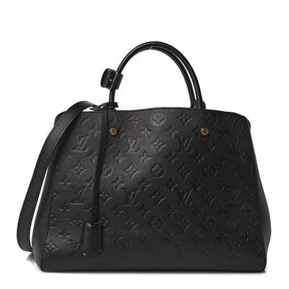 Louis Vuitton Empreinte Montaigne GM Black 1 of 9