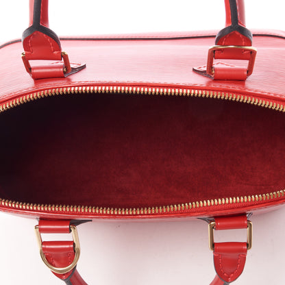 Louis Vuitton Epi Alma PM Castillan Red 7 of 9