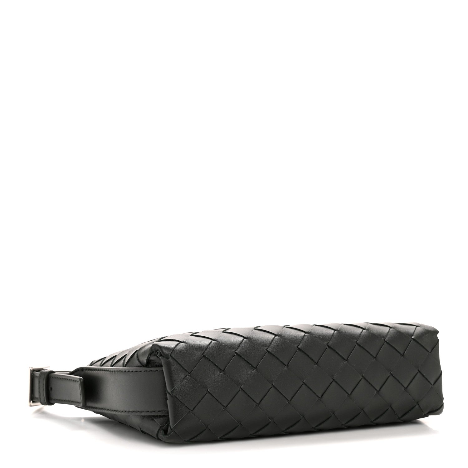 Bottega Veneta Calfskin Intrecciato Traveler Phone Pouch Dark Green 4 of 11