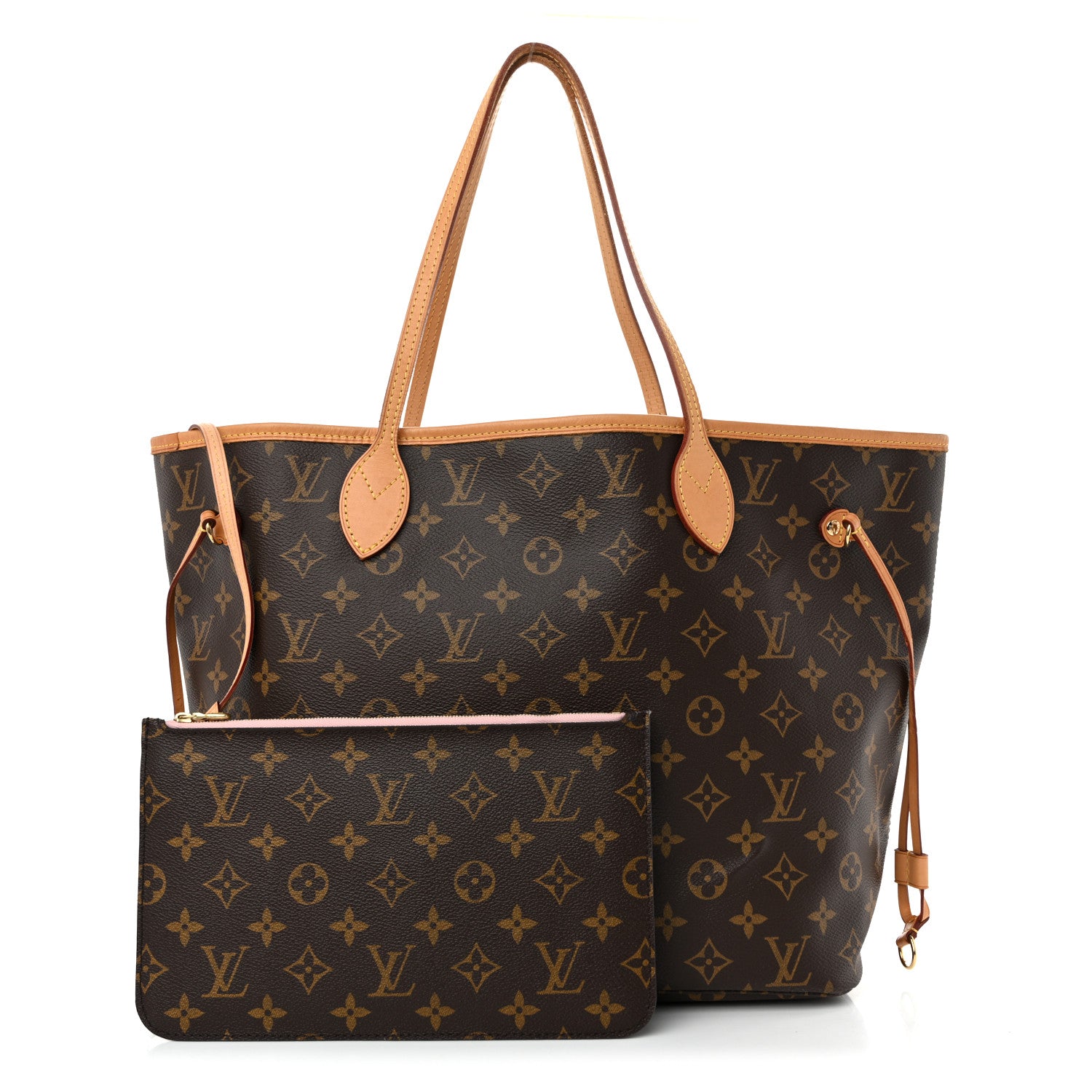 Louis Vuitton Monogram Neo Neverfull MM Rose Ballerine 3 of 13