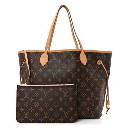 Louis Vuitton Monogram Neo Neverfull MM Rose Ballerine 3 of 13
