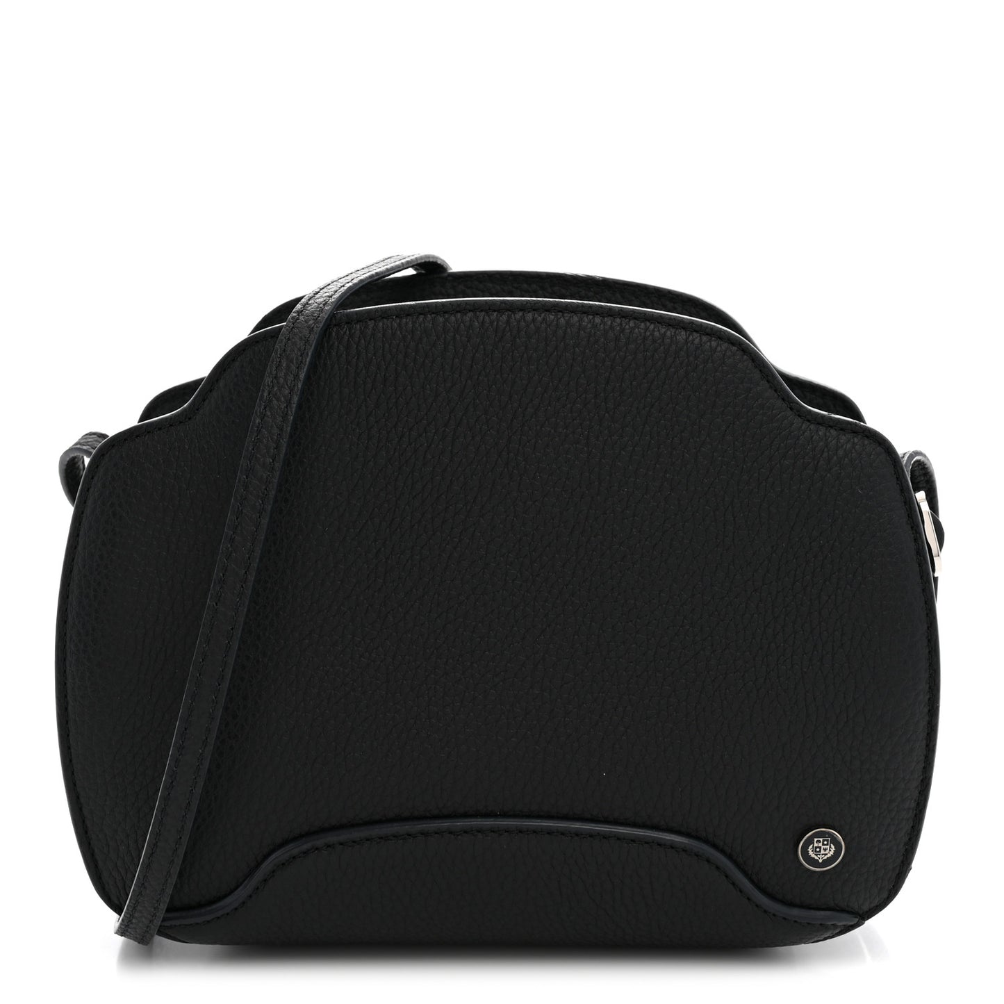 Grained Calfskin Sesia Crossbody Black
