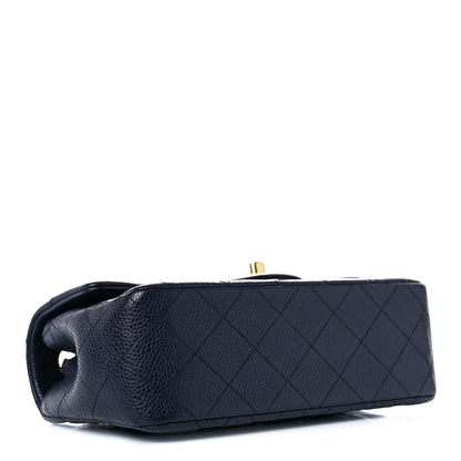 Chanel Caviar Quilted Mini Rectangular Flap Navy 4 of 9