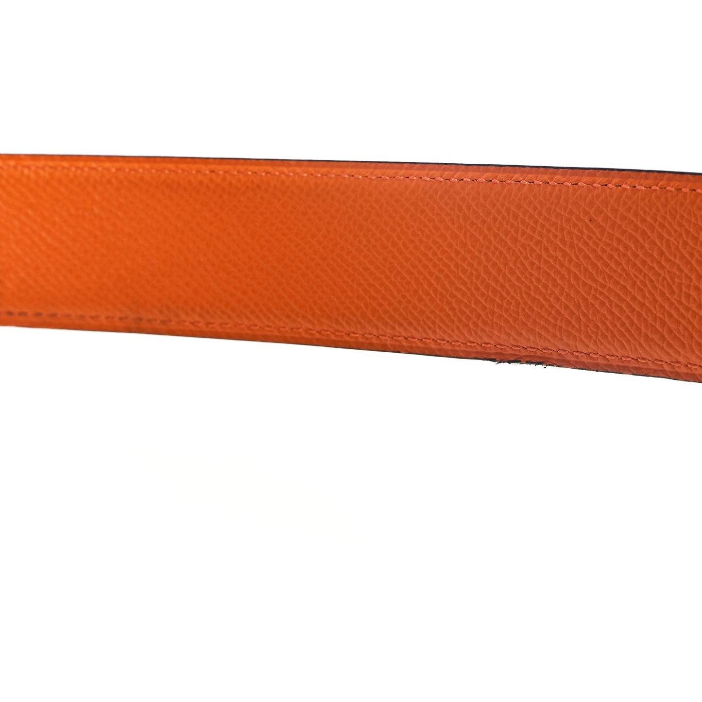 Epsom Reversible 38mm Belt Strap 110 44 Gris Etain Orange