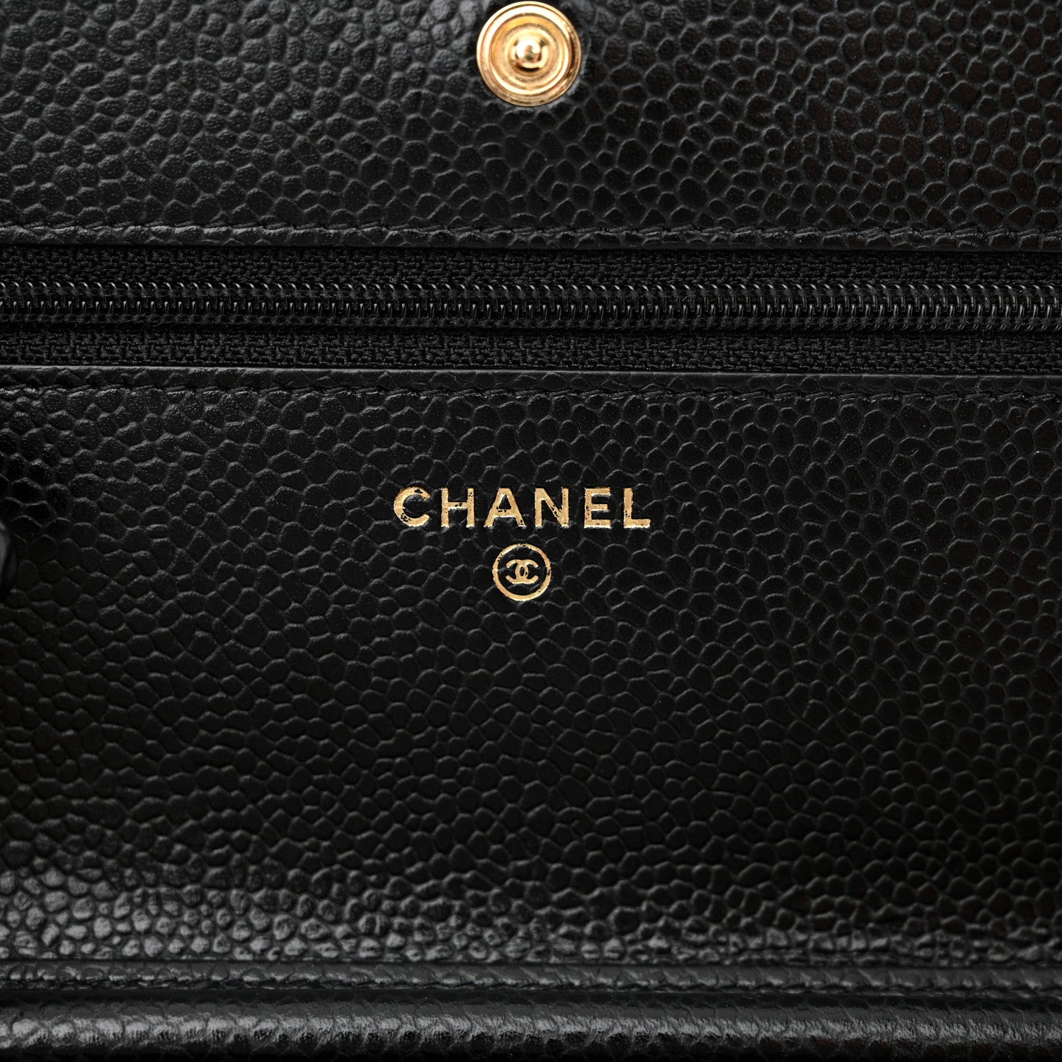 Chanel Caviar Quilted Wallet On Chain WOC Black 6 of 13
