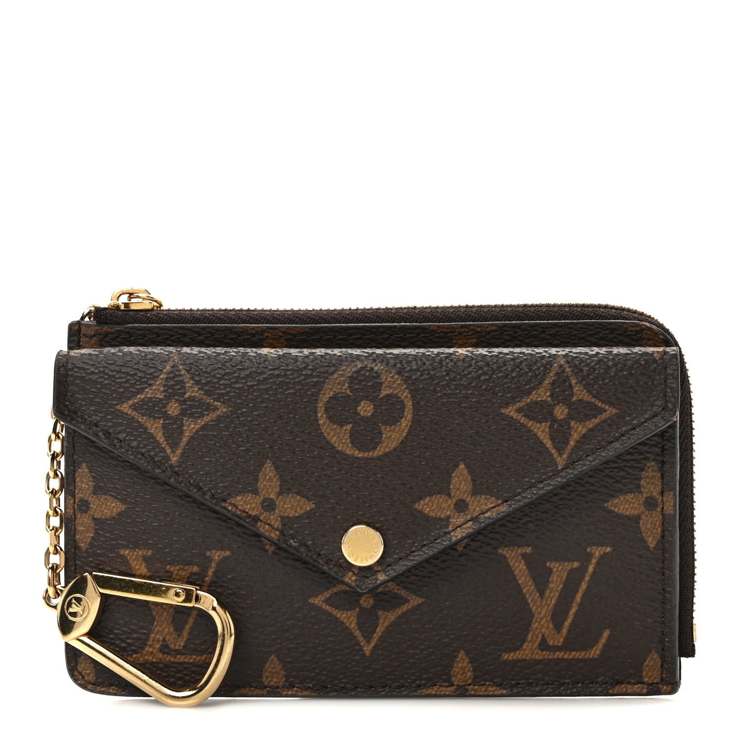 Louis Vuitton Monogram Recto Verso Card Holder Black 1 of 8