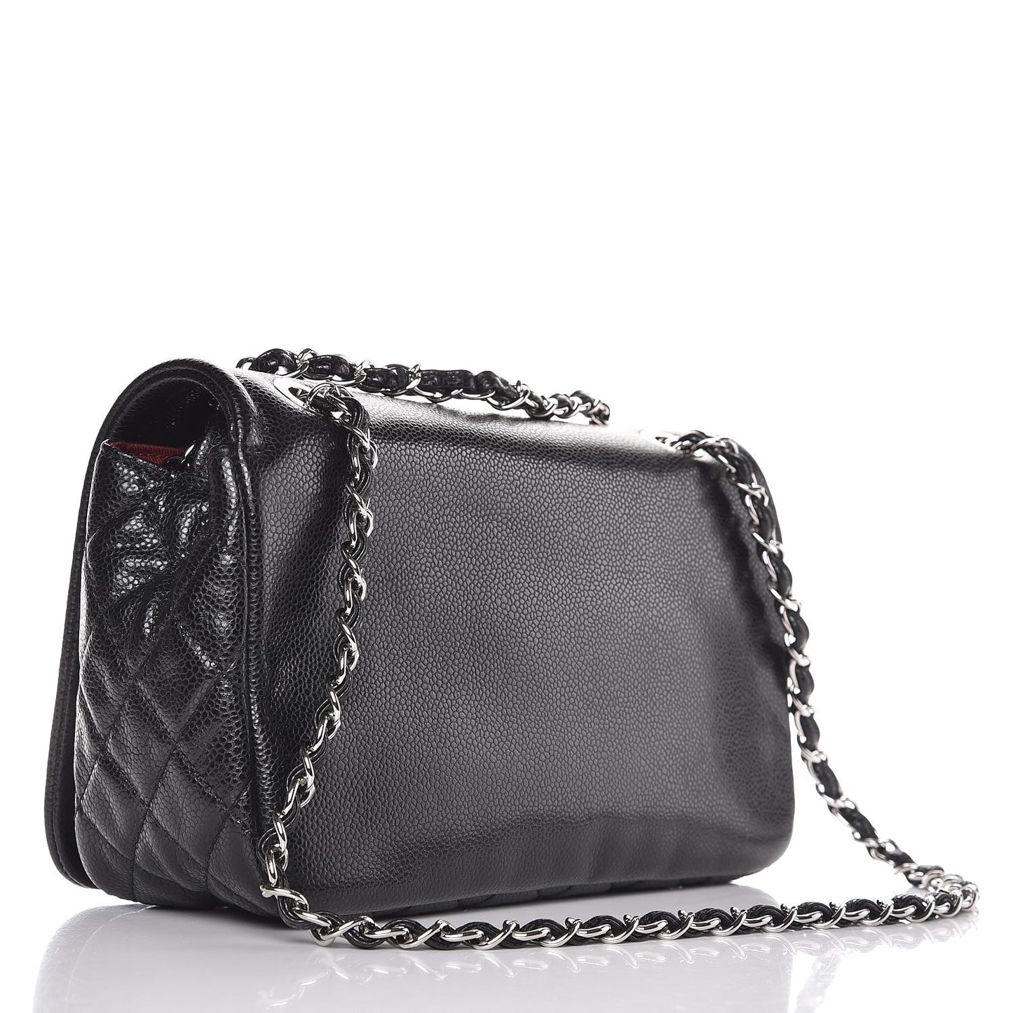 Caviar Medium Timeless CC Flap Black