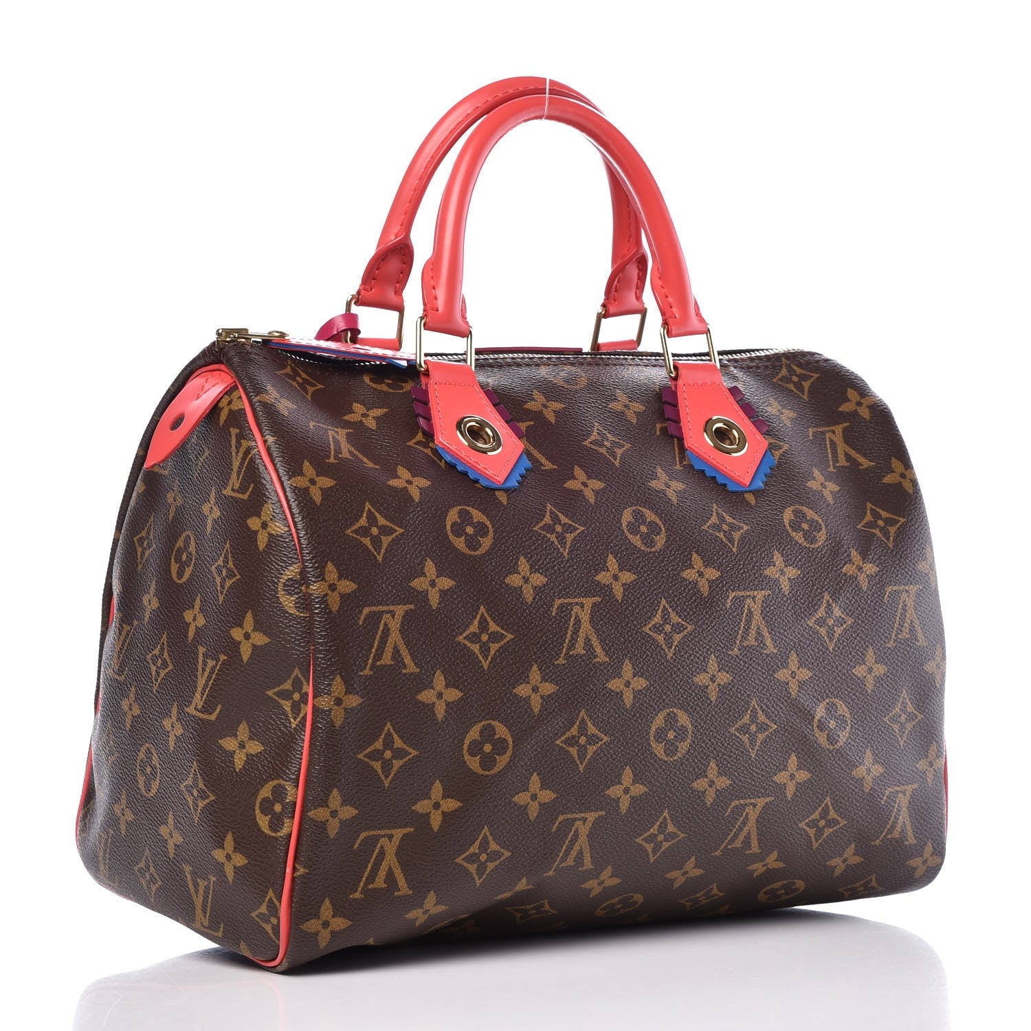 Louis Vuitton Monogram Totem Speedy 30 Flamingo 3 of 7