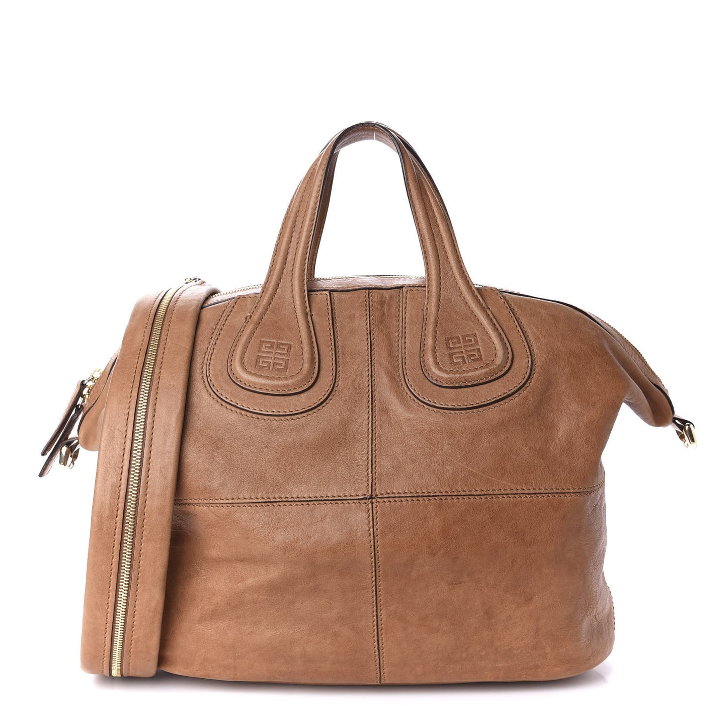 Wrinkled Lambskin Medium Nightingale Tan