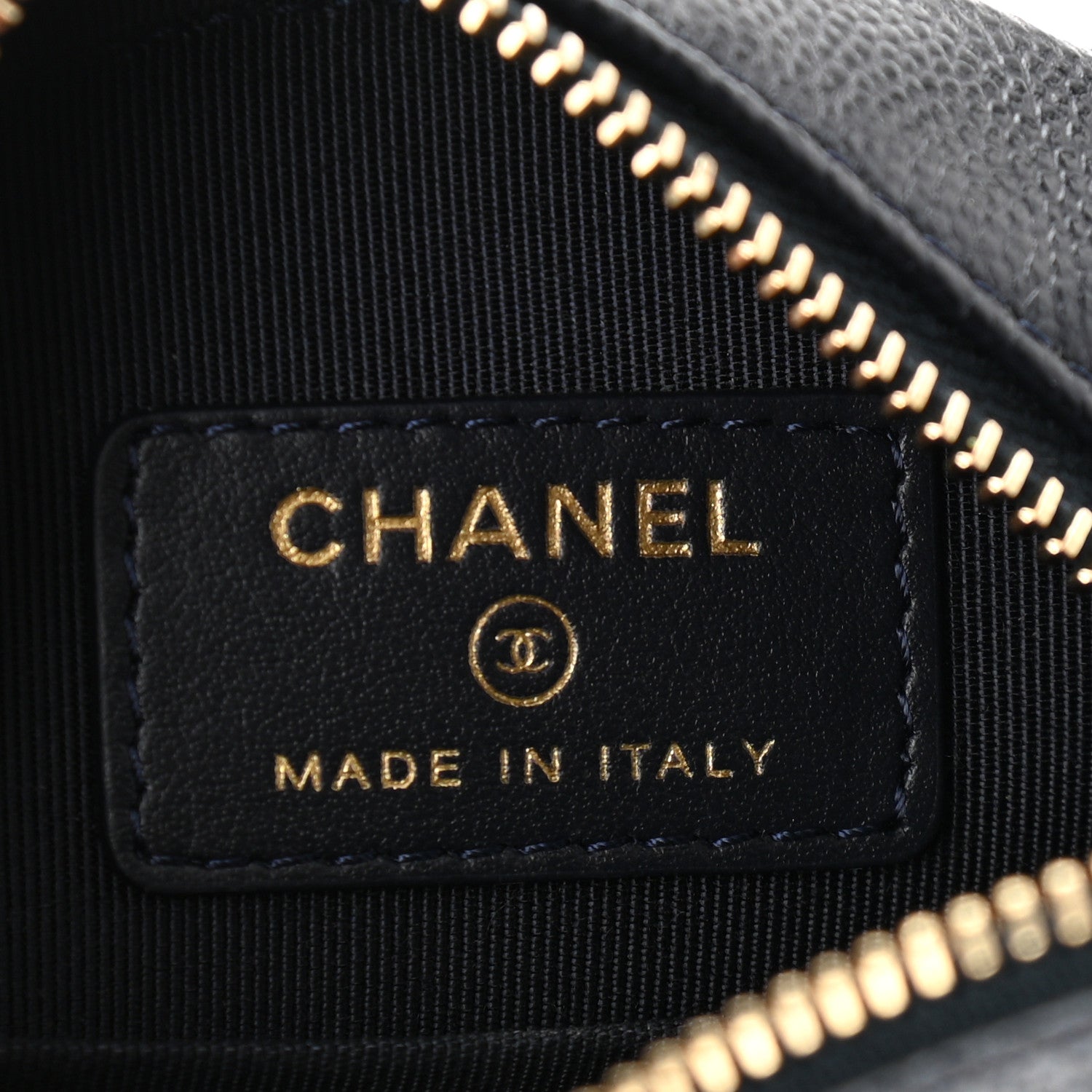 Chanel Caviar Quilted Round Clutch With Chain Black 6 of 11