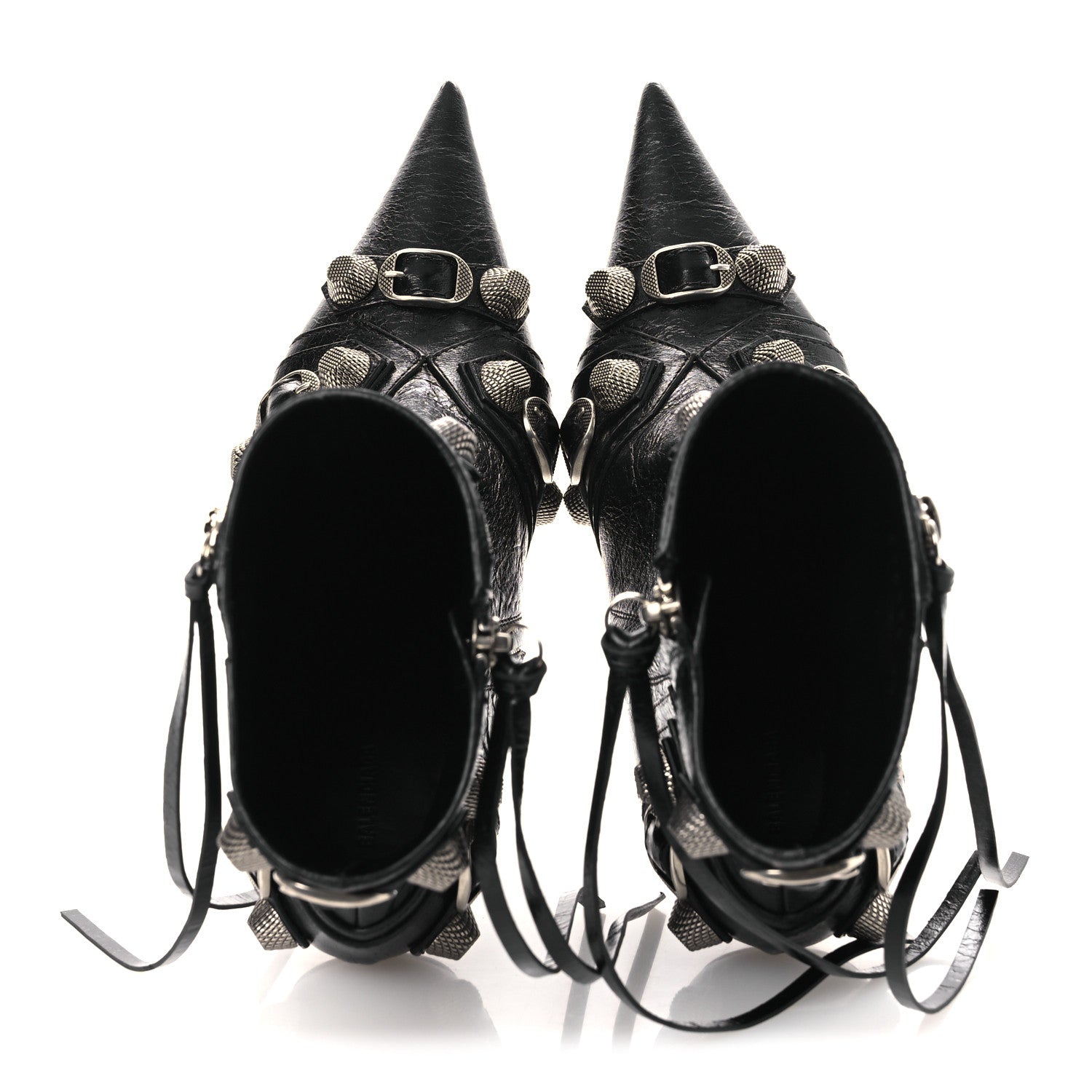Balenciaga Agneau Arena Cagole 70mm Ankle Boots 37 Black 2 of 11