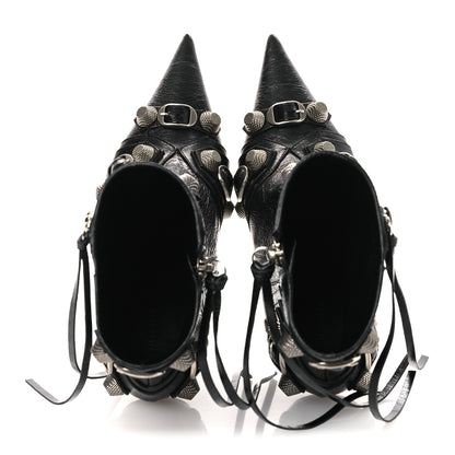 Balenciaga Agneau Arena Cagole 70mm Ankle Boots 37 Black 2 of 11