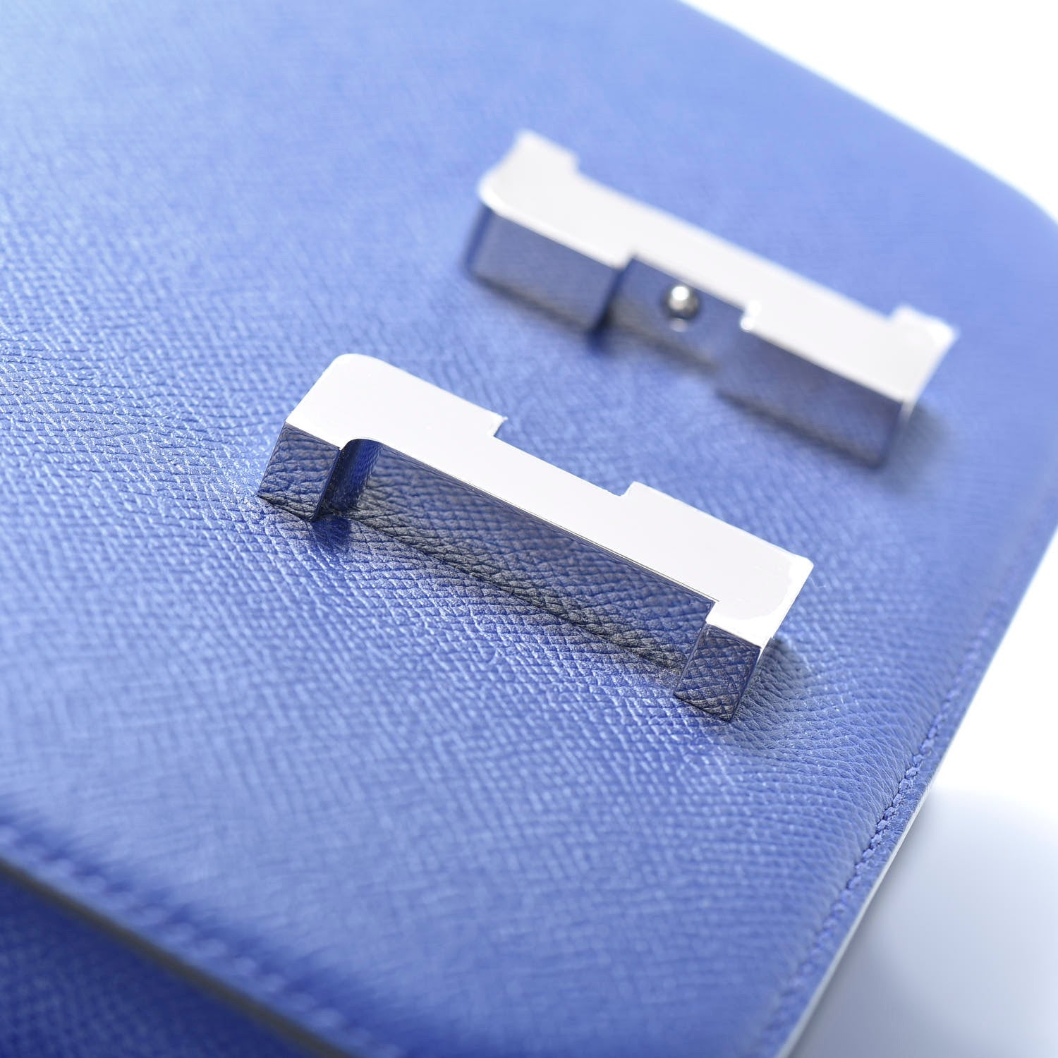 Hermes Epsom Constance 24 Bleu Electrique 23 of 24