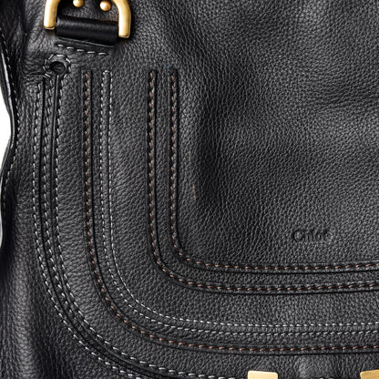 Chloe Calfskin Medium Marcie Satchel Black 7 of 7