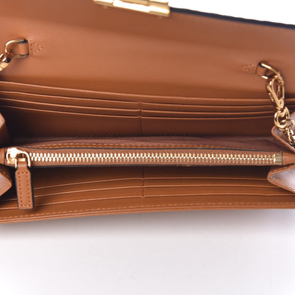 MCM Visetos Large Patricia Wallet On Chain Cognac 5 of 10