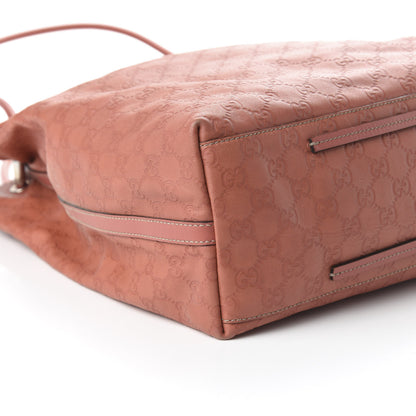 Gucci Guccissima Large Gifford Shopping Tote Soft Pink 6 of 10
