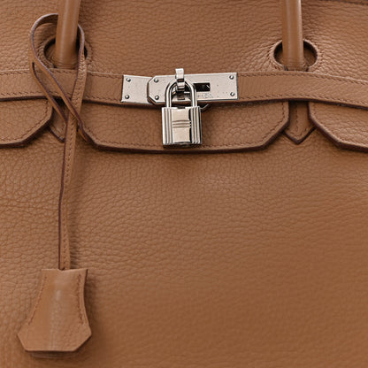 Hermes Taurillon Clemence BIRKIN 40 Tabac Camel 8 of 21