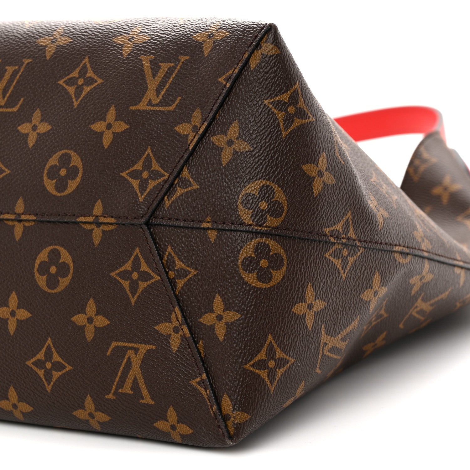 Louis Vuitton Monogram Flower Hobo Coquelicot 9 of 9