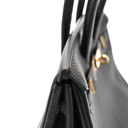 Hermes Togo Birkin 25 Black 12 of 15